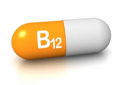 Oculax contains vitamin B12. 